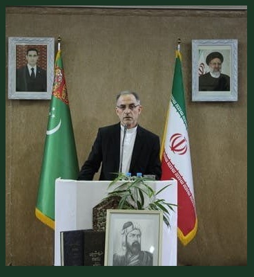 مراسم بزرگداشت حکیم نظامی داستان سرای ایرانی در ترکمنستان
